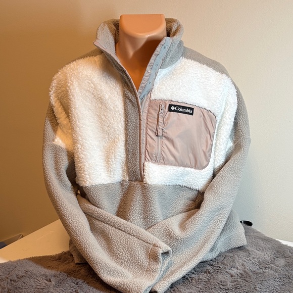 Columbia Tops - NWOT Columbia Fleece Sherpa Pullover